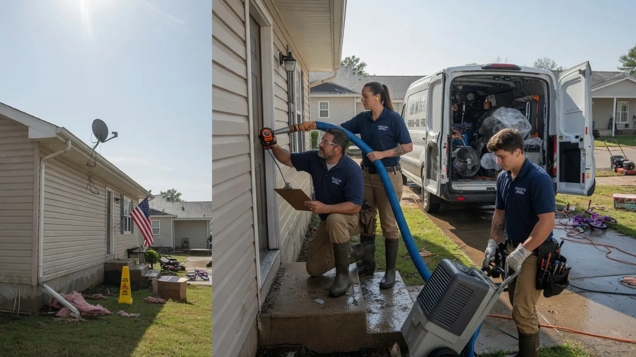 Ceiling Water Damage Restoration in Sacramento, PA near me