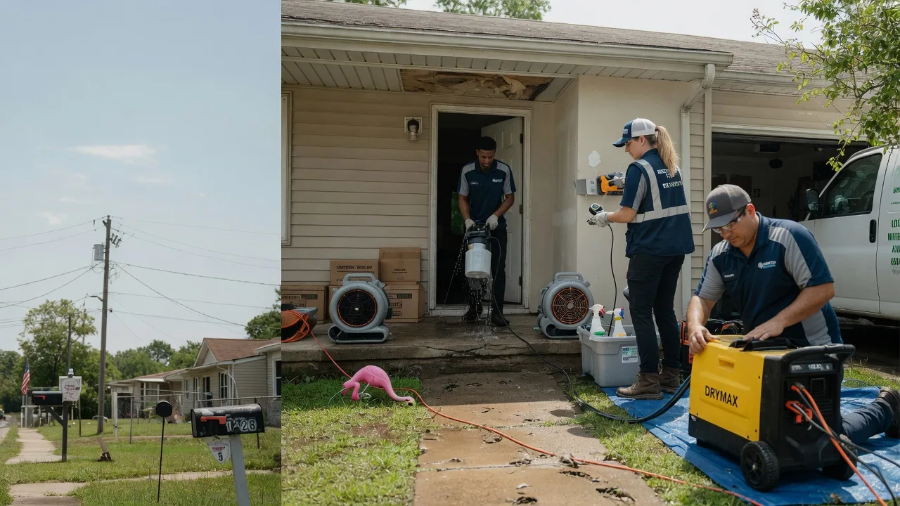 Storm Damage Water Removal in Sacramento, PA near me